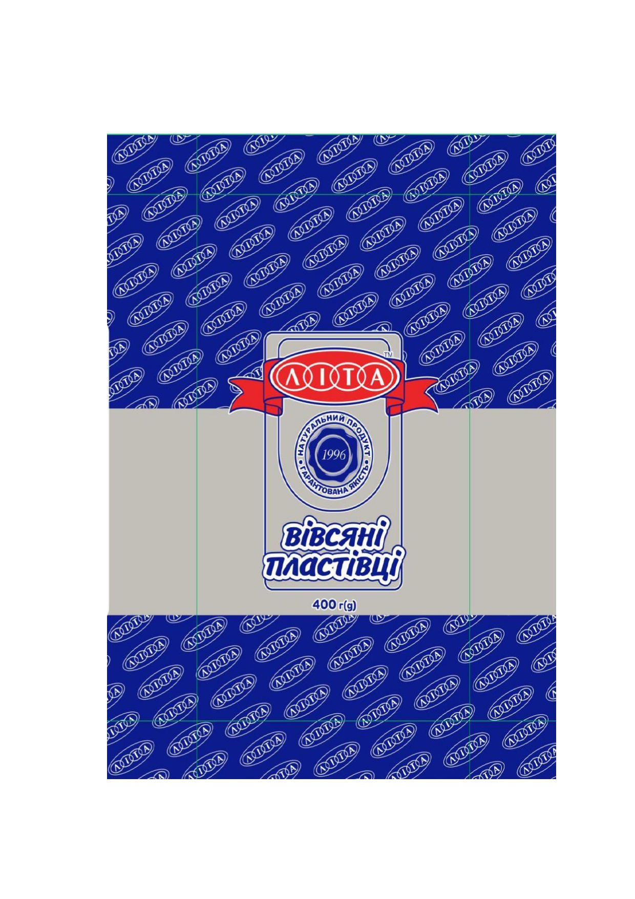 Пластівці вівсяні ЛІТА, 400 г